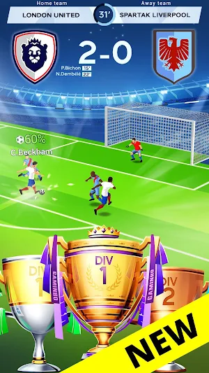 Idle Eleven - Be a millionaire soccer tycoon Screenshot 1