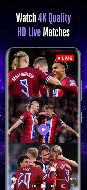 Live Football TV HD 2026 Screenshot 1