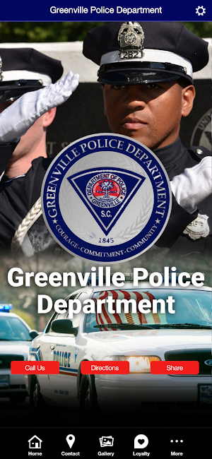 Greenville Police Department Screenshot 0