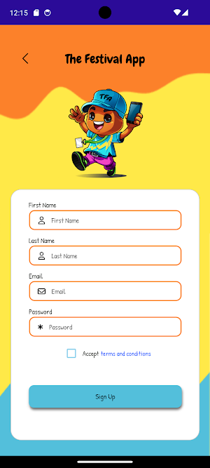 The Festival App Screenshot 1