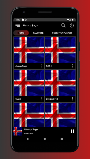 Utvarp Saga App Screenshot 0