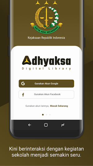 Adhyaksa Digital Library Screenshot 0