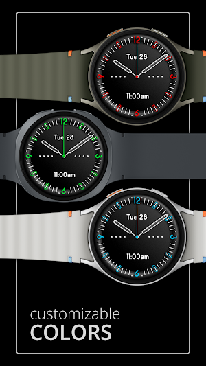 DADAM131: Analog Watch Face Screenshot 1