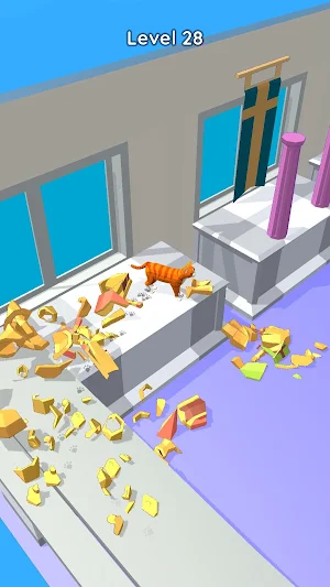 Be a Cat - Make a Mess Screenshot 1
