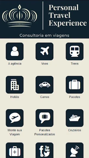 Personal Travel Experience Screenshot 1