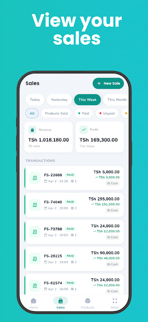 Fama:Sales & Inventory Screenshot 1