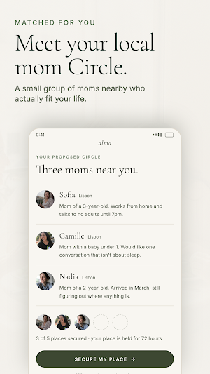 Alma Circle: Expat Mom Friends Screenshot 1