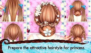 Gorgeous Wedding Bride Hair Do Design Spa Salon Screenshot 0