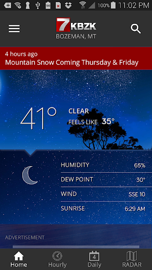 KBZK STORMTracker Weather App Screenshot 0