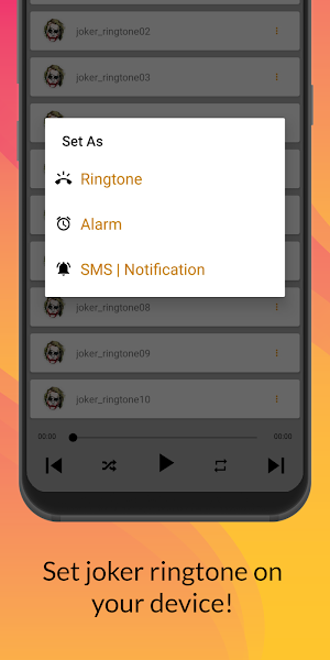 Joker Ringtone: Offline Screenshot 1