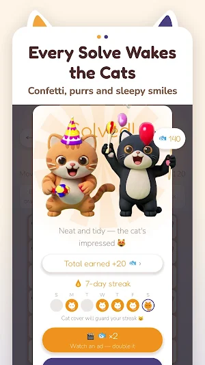 Cattern: Cat Logic Puzzle Screenshot 3