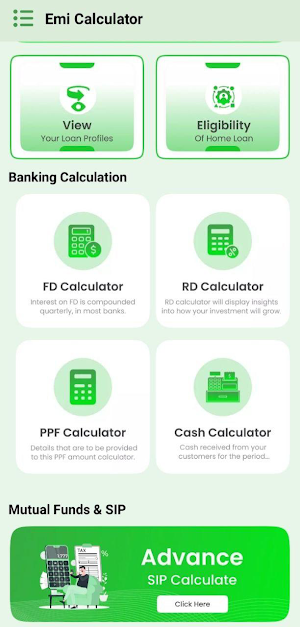 EMI Loan Calculator Screenshot 1