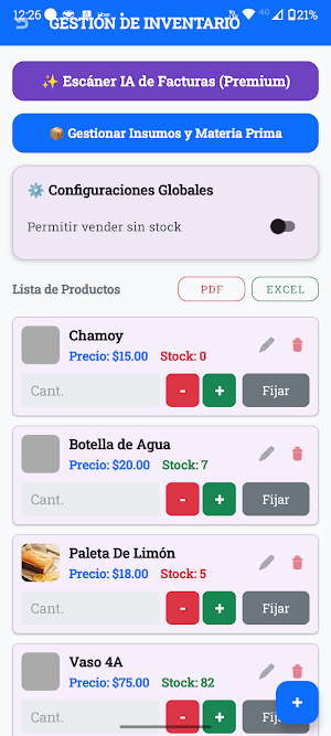CIMA Punto de Venta Screenshot 2