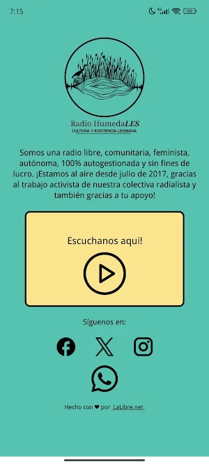 Radio Humedales Screenshot 2
