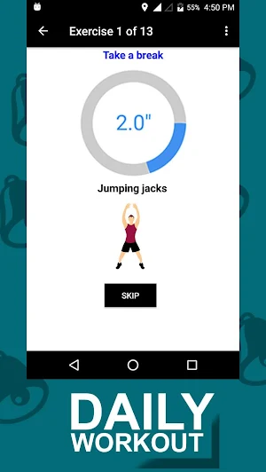Daily Workouts at Home Screenshot 3