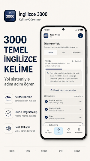 İngilizce 3000: Kelime Öğren Screenshot 0