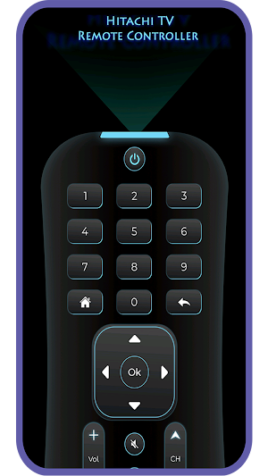 Hitachi TV Remote Controller Screenshot 0