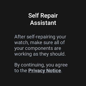 Self Repair Assistant(Watch) Screenshot 0