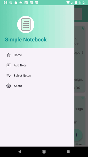Simple Notebook Screenshot 0