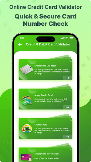 NFC - Credit Card Validator Screenshot 0