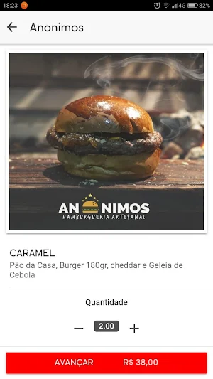 Anônimos Hamburgueria Artesanal Screenshot 1