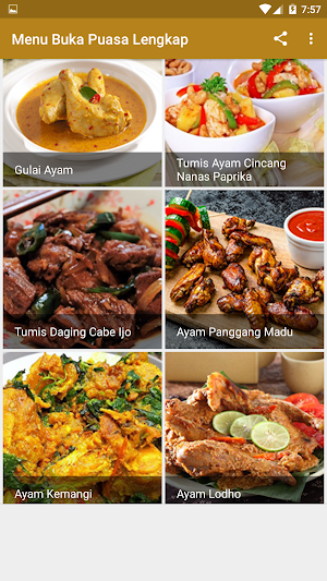 Menu Buka Puasa Lengkap Screenshot 2