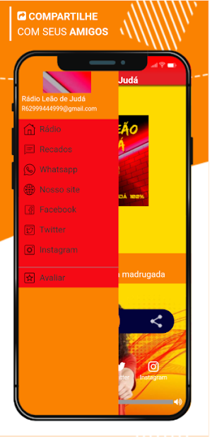 Rádio Leão de Juda Screenshot 3