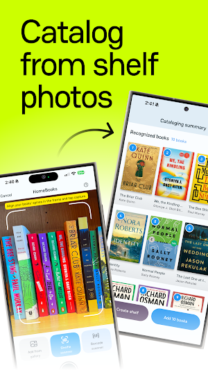 HomeBooks: Book Tracker Screenshot 1