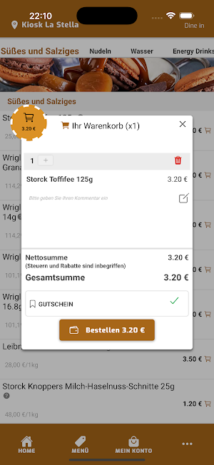 Kiosk La Stella Screenshot 3