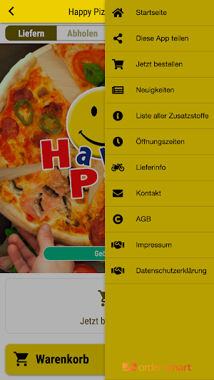 Happy Pizza Bochum Screenshot 2
