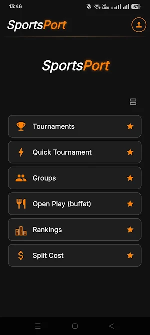 SportsPort - Sports Manager Screenshot 0