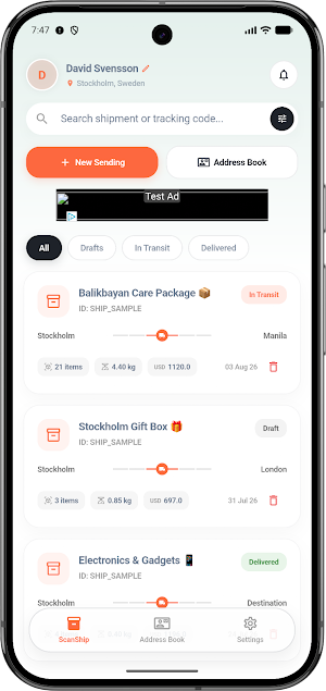 ScanShip: Scan, List and Pack Screenshot 0