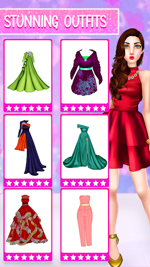 Dress up and Makeup girls game Screenshot 1