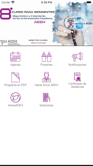 8 Curso para Residentes AEEH Screenshot 1