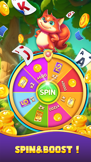 Solitaire Tripeaks Travel Screenshot 1