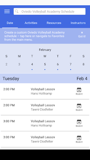 Oviedo Volleyball Academy Screenshot 2