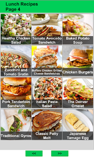100 Lunch Recipes Idea Screenshot 3