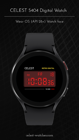 CELEST5404 Retro Digital Watch Screenshot 3