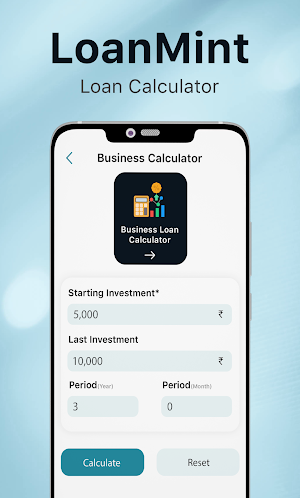 LoanMint : Loan EMI Calculator Screenshot 1