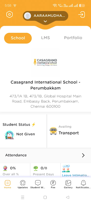 Casagrand International School Screenshot 0