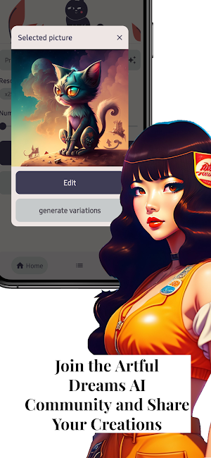 Artful Dreams AI - text to ART Screenshot 2