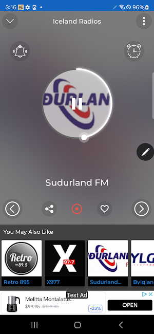 Iceland Radio + recorder Screenshot 3