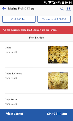 Marina Fish & Chips Screenshot 1