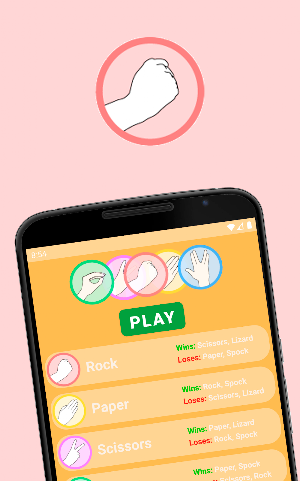 Rock Paper Scissor Lizard Spok Screenshot 0