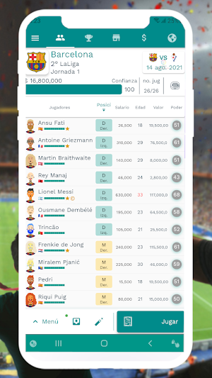 Superkickoff - Soccer manager Screenshot 1