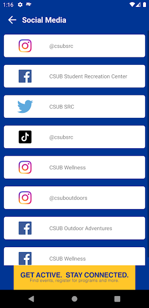CSUB SRC Screenshot 3