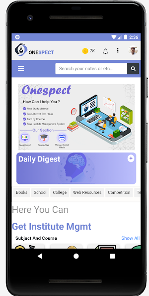 onespect - Learning & Service Screenshot 0