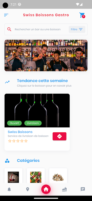 Swiss Boissons Gastro Screenshot 2