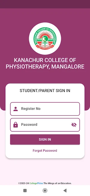 KANACHUR  PHYSIOTHERAPY(KCOP) Screenshot 0