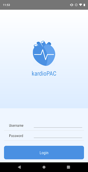 kardioPAC for study Screenshot 0